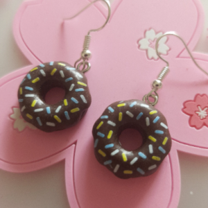 Sprinkle Doughnut Earrings